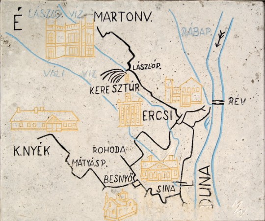 ercsi térkép Ercsi   Magyarország vasútállomásai és vasúti megállóhelyei ercsi térkép