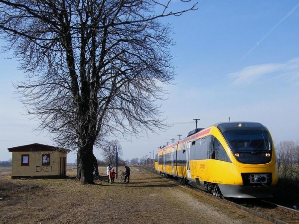 Ekel még a rendbeszedés előtt. A vonalon március óta a RegioJet a szolgáltató<br>(fotó: vasutallomasok.hu)