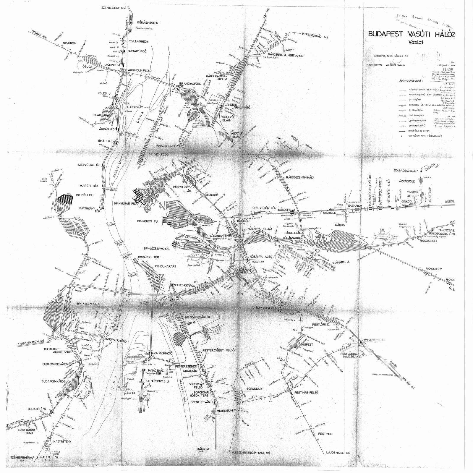 budapest vonat térkép Vasúti térképek   Magyarország vasútállomásai és vasúti megállóhelyei budapest vonat térkép