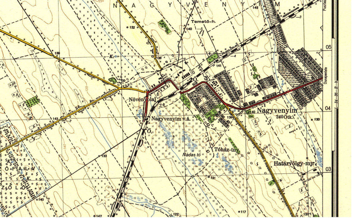 veszprém vasútállomás térkép Vasúti térképek   Magyarország vasútállomásai és vasúti megállóhelyei veszprém vasútállomás térkép