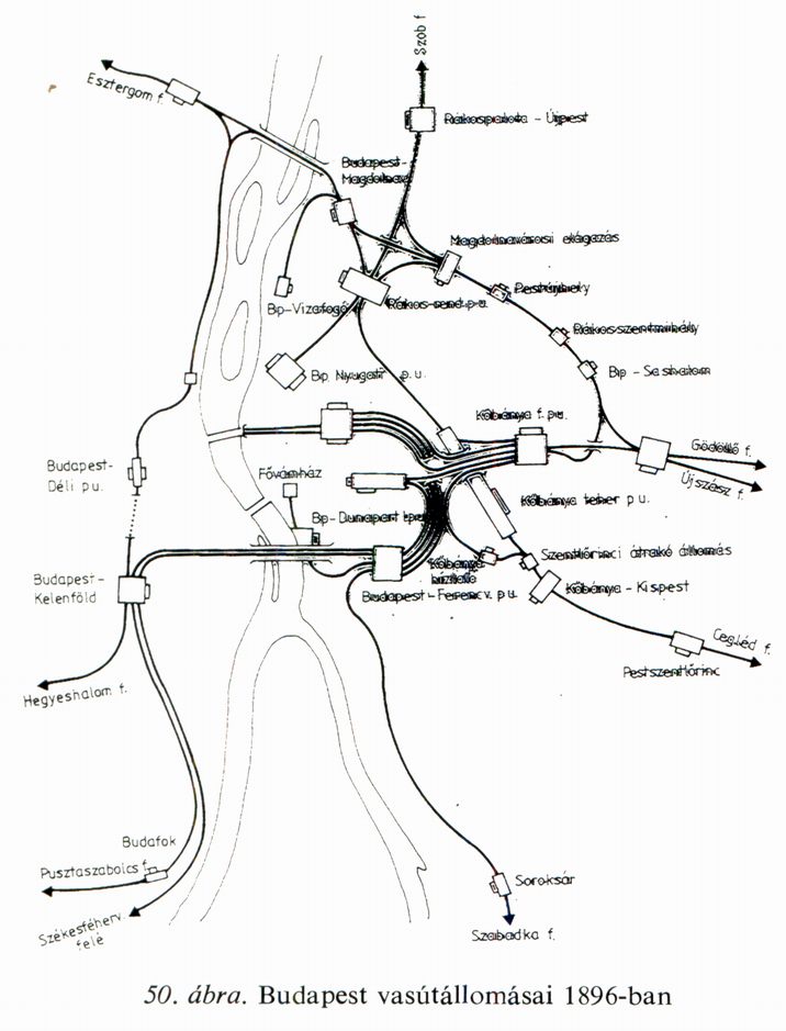 budapest vasúti térkép Vasúti térképek   Magyarország vasútállomásai és vasúti megállóhelyei budapest vasúti térkép